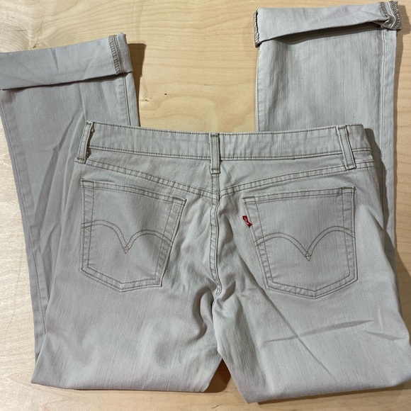 Levi’s 518 Super Low Stretch Boot Cut Jeans 9 JR M (II) - Picture 10 of 11